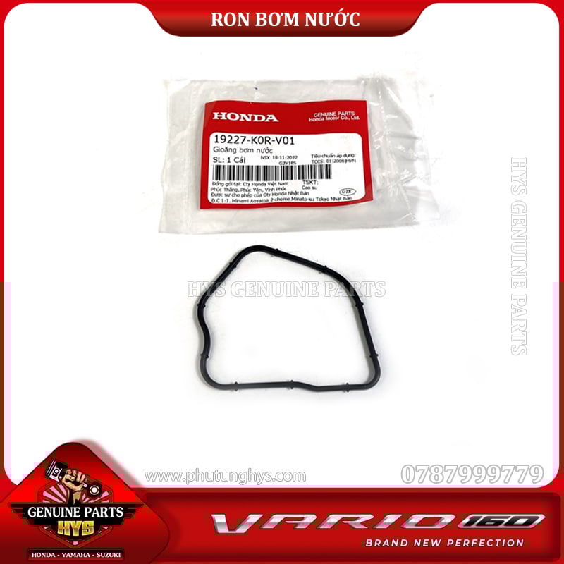 RON BƠM NƯỚC VARIO 160 CLICK 160 K2S ADV 160 PCX 160