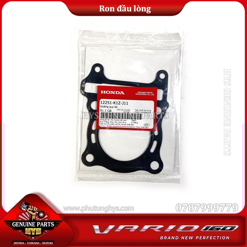 RON ĐẦU LÒNG VARIO 160 CLICK 160 K2S PCX 160 ADV 160