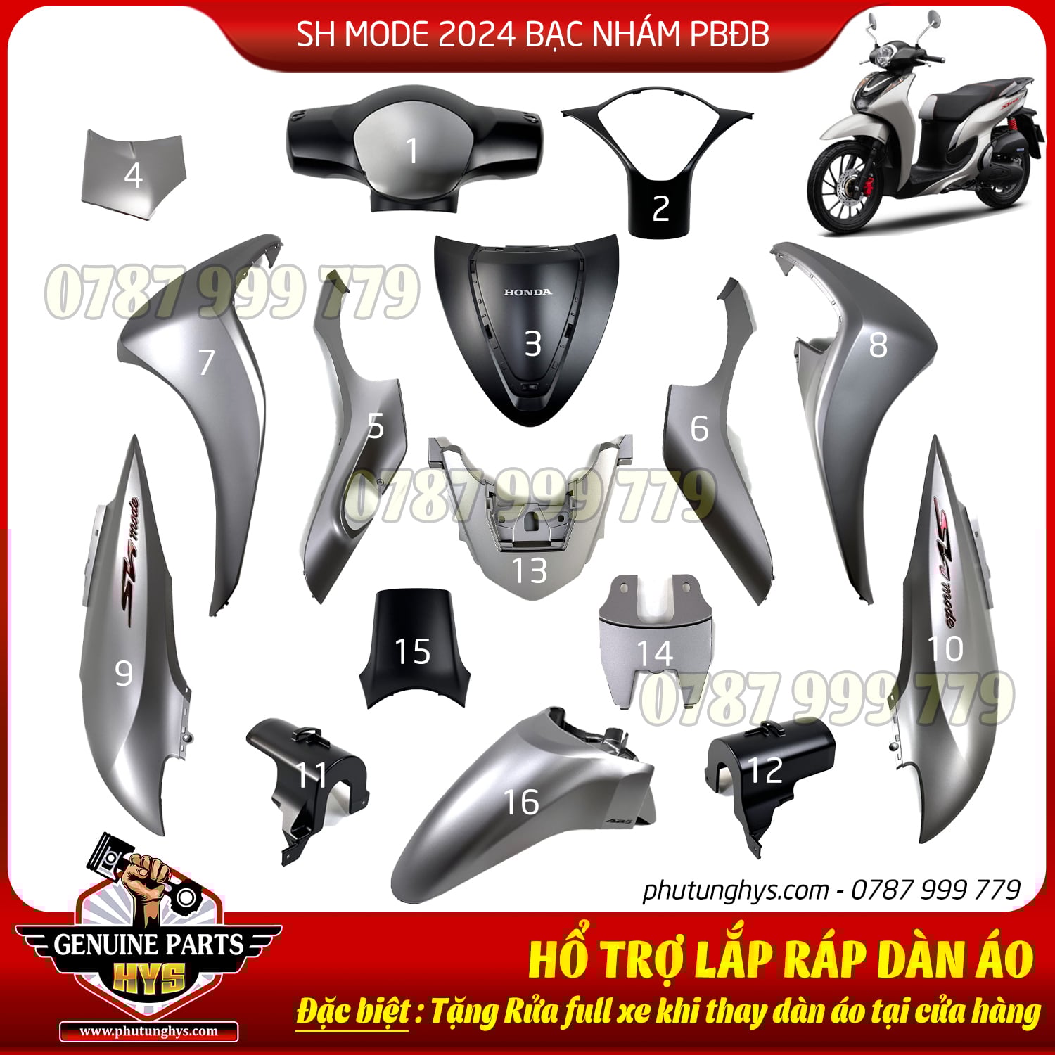 DÀN ÁO SH MODE BẠC NHÁM 2024 PHIÊN BẢN ĐẶC BIỆT