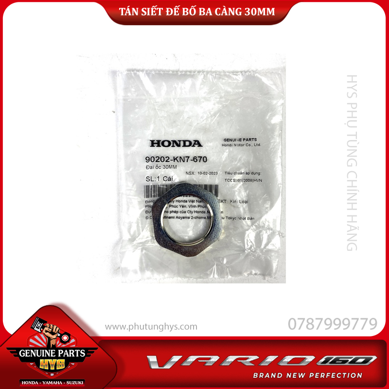 TÁN KHÓA ĐẾ BỐ BA CÀNG 30MM VARIO 2017 VARIO 2018 VARIO 160 ADV PCX