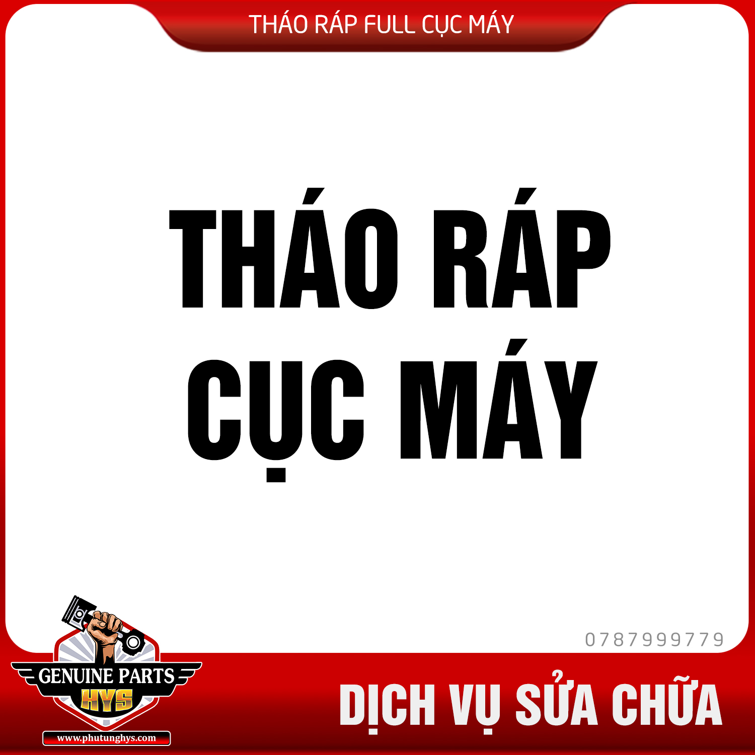 THÁO RÁP FULL ĐỘNG CƠ