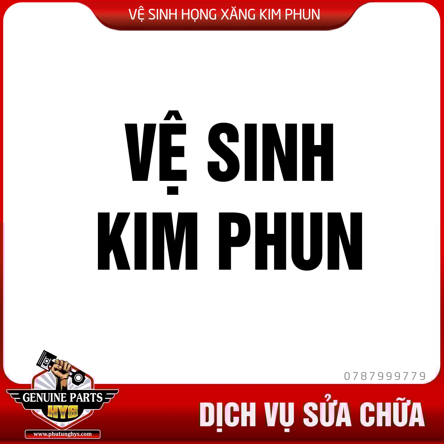 VÊ SINH KIM PHUN HỌNG XĂNG