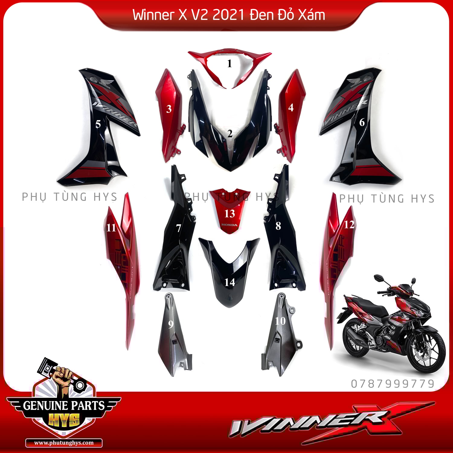 DÀN ÁO WINNER X V2 ĐEN ĐỎ XÁM 2021