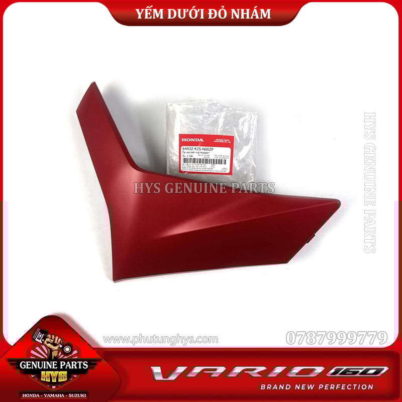 YẾM DƯỚI VARIO 160 CLICK 160 K2S TRÁI ĐỎ NHÁM