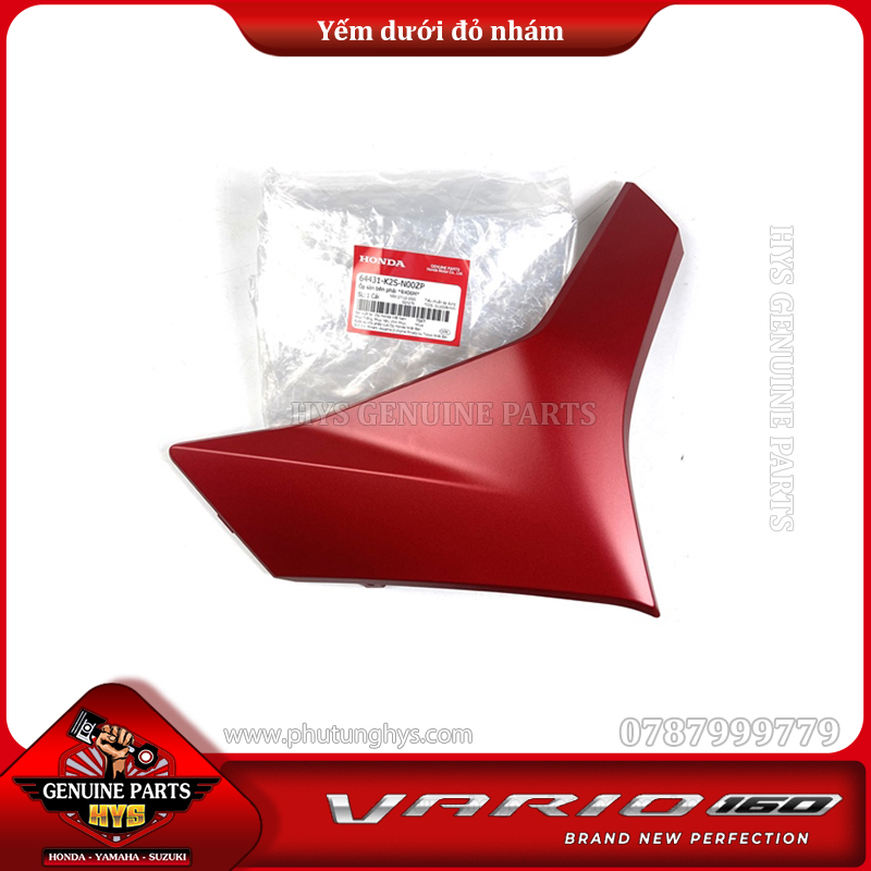YẾM DƯỚI VARIO 160 CLICK 160 K2S PHẢI ĐỎ NHÁM