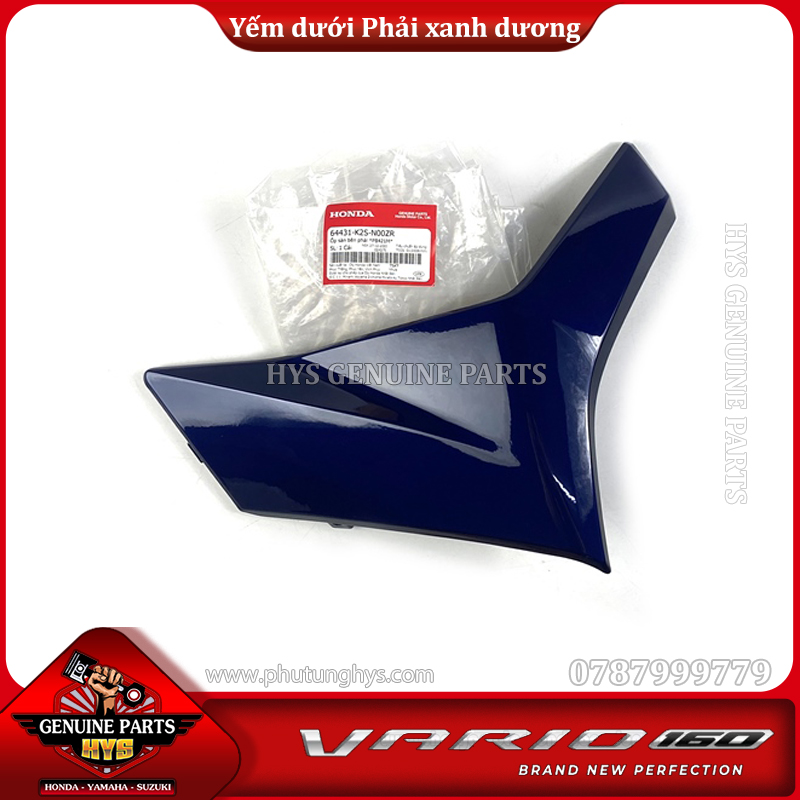 YẾM DƯỚI VARIO 160 CLICK 160 K2S PHẢI XANH DƯƠNG