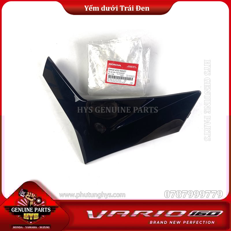 YẾM DƯỚI VARIO 160 CLICK 160 K2S TRÁI ĐEN