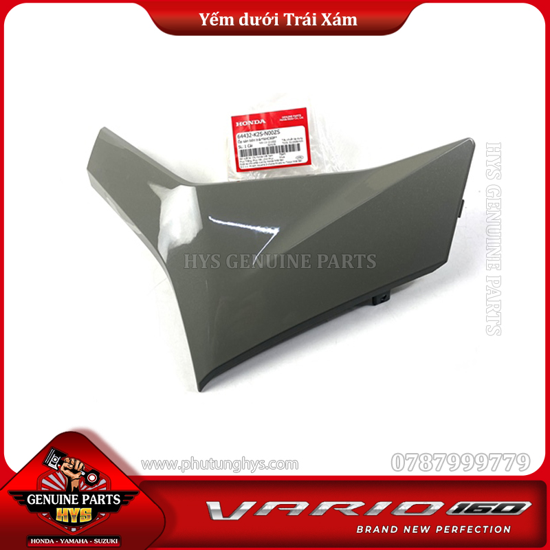 YẾM DƯỚI VARIO 160 CLICK 160 K2S TRÁI XÁM
