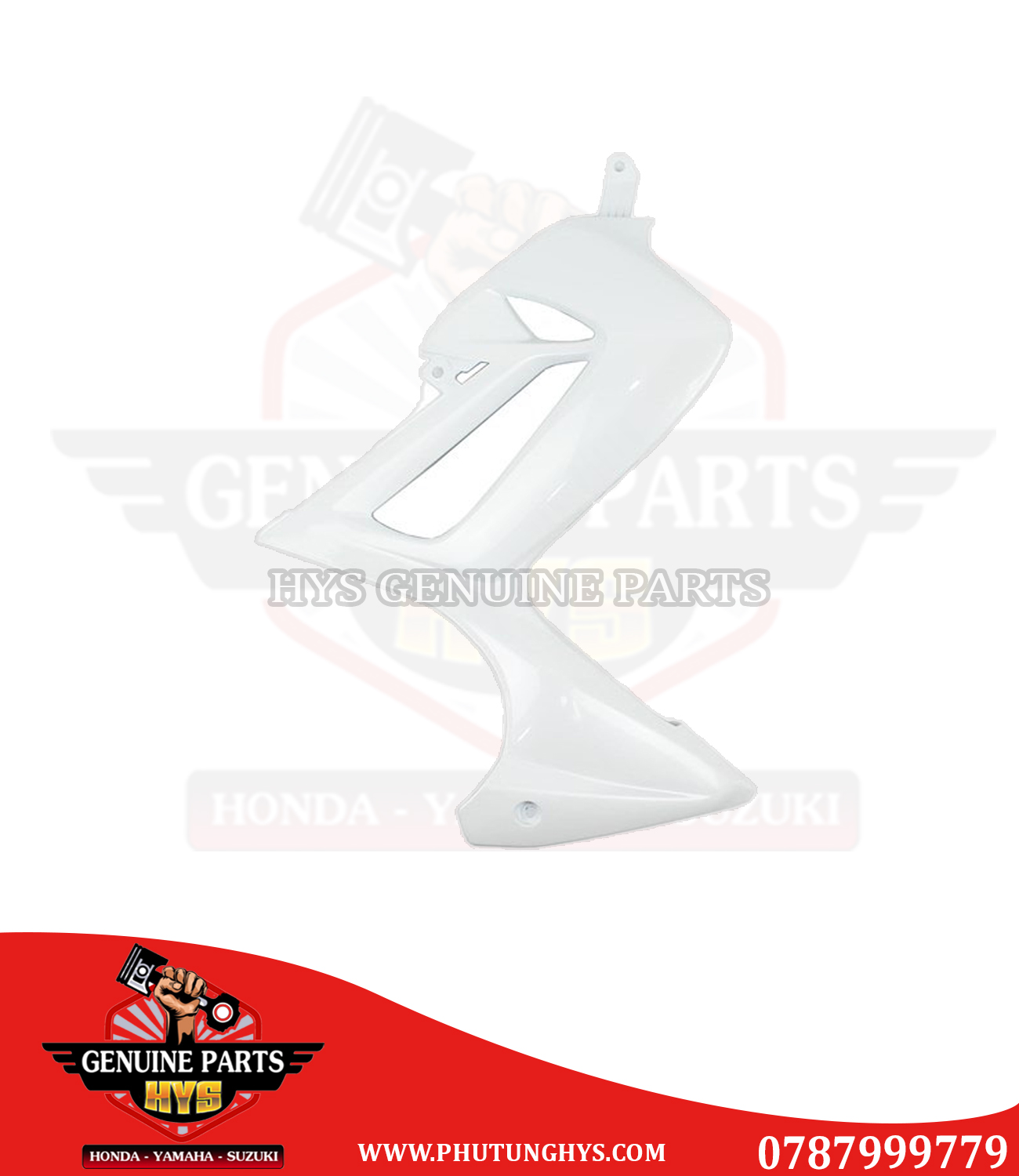 YẾM SATRIA K6 K9 PHẢI TRẮNG