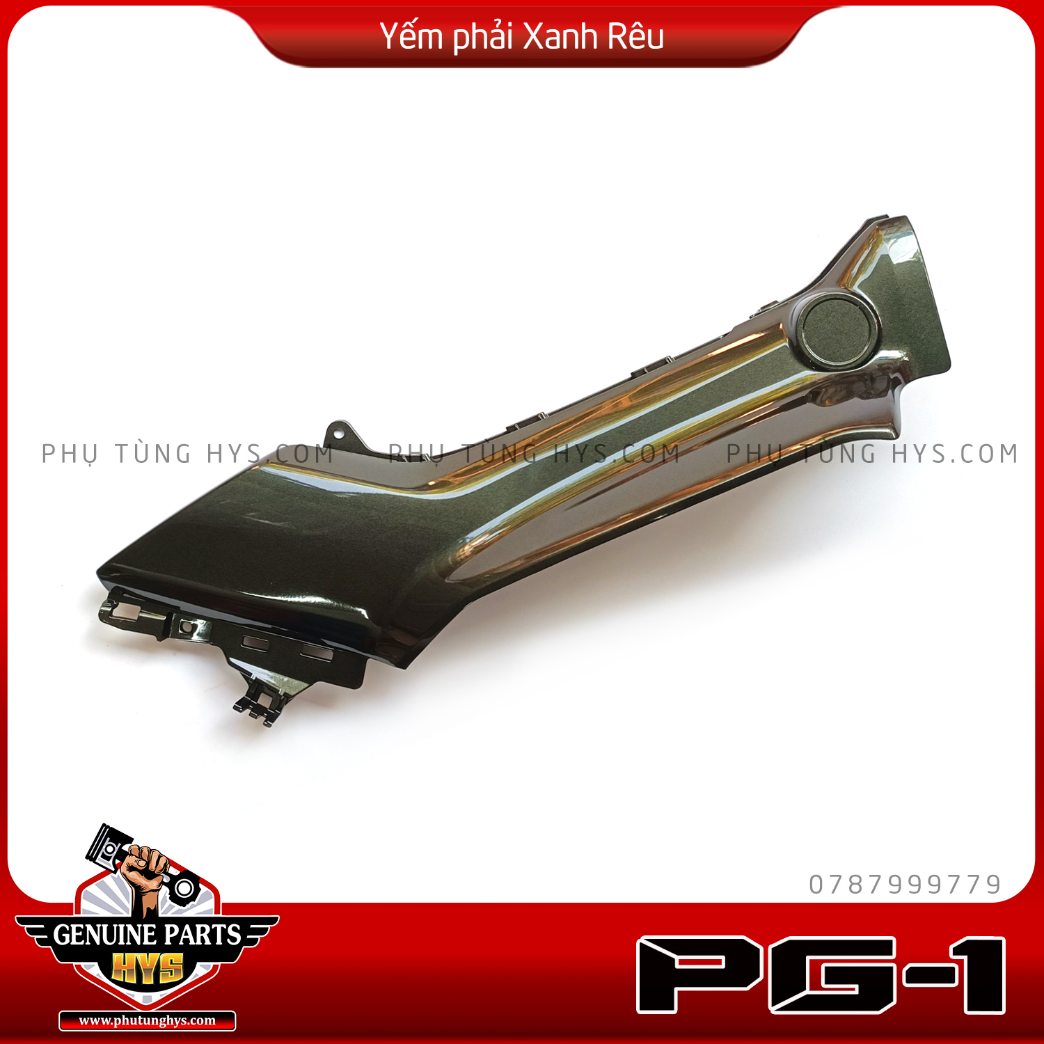 DÀN ÁO PG-1 XANH RÊU 2024 (KÈM TEM)