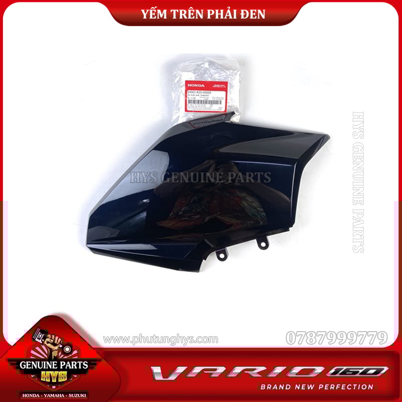 YẾM TRÊN VARIO 160 CLICK 160 K2S PHẢI ĐEN