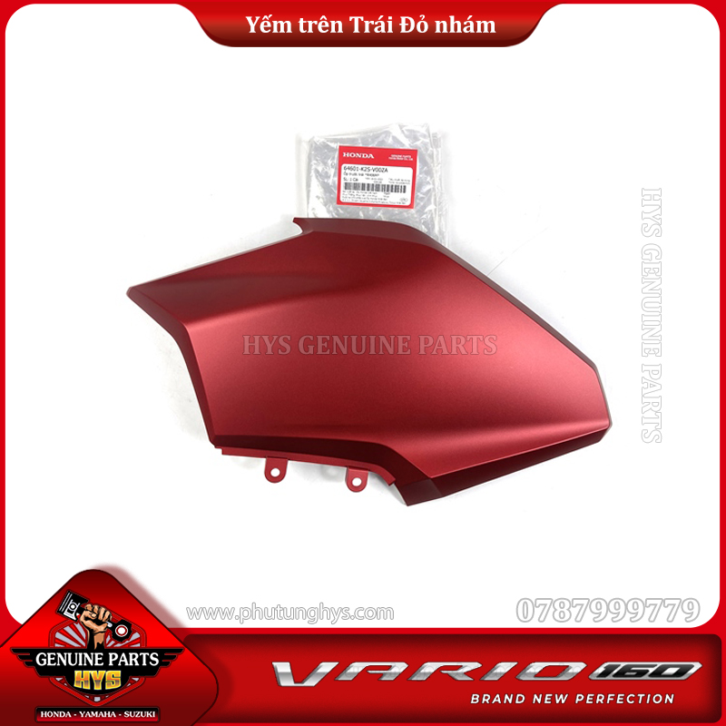 YẾM TRÊN VARIO 160 CLICK 160 K2S TRÁI ĐỎ NHÁM