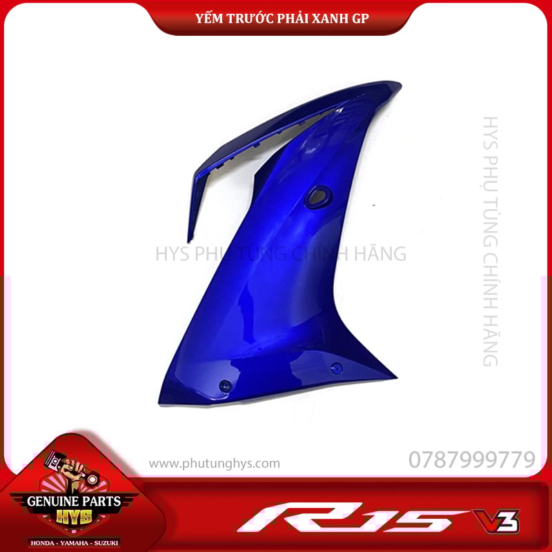 YẾM TRƯỚC R15 V3 PHẢI XANH GP