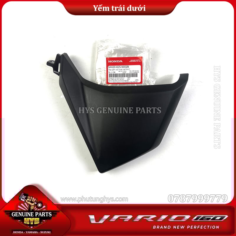 YẾM VARIO 160 CLICK 160 K2S TRÁI DƯỚI (NHỰA NHÁM)