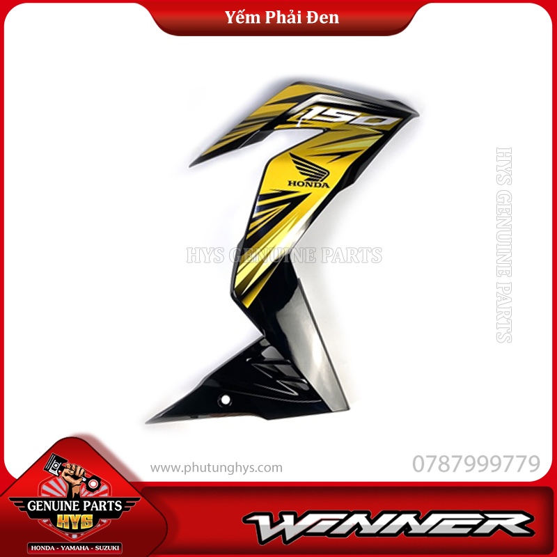 YẾM WINNER V1 PHẢI ĐEN (BẢN VÀNG ĐEN 2017)