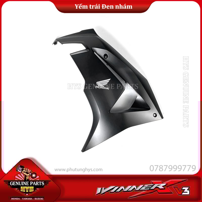 YẾM WINNER X V3 TRÁI ĐEN NHÁM (BẢN ĐEN VÀNG 2022 ABS)