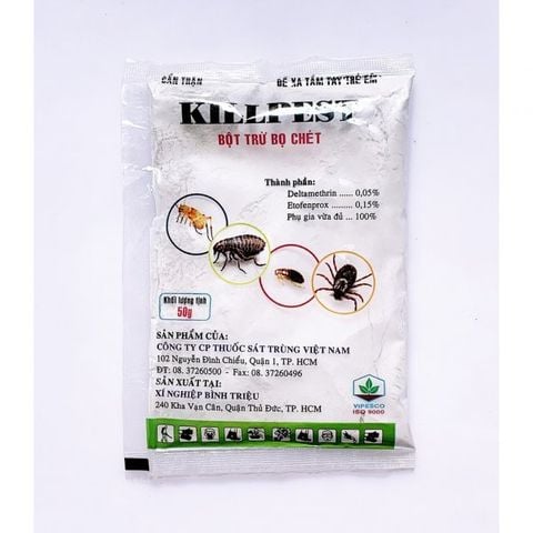  Bột rắc trừ kiến và côn trùng Killpest 