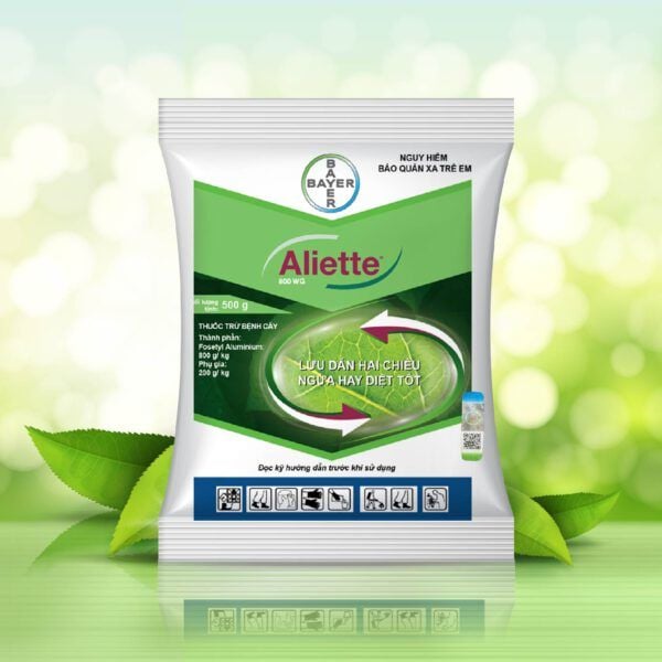 Thuốc trừ nấm Aliette 800WG- đặc trị bệnh cho các loại cây trồng
