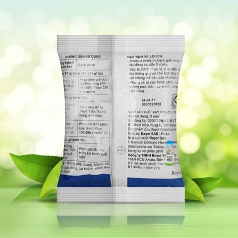  Thuốc trừ nấm Aliette 800WG- đặc trị bệnh cho các loại cây trồng 