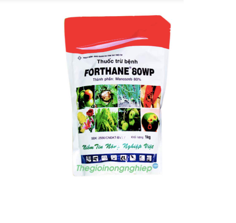  Forthane 80WP -  đặc trị nhiều loại bệnh hại trên nhiều loại cây trồng 