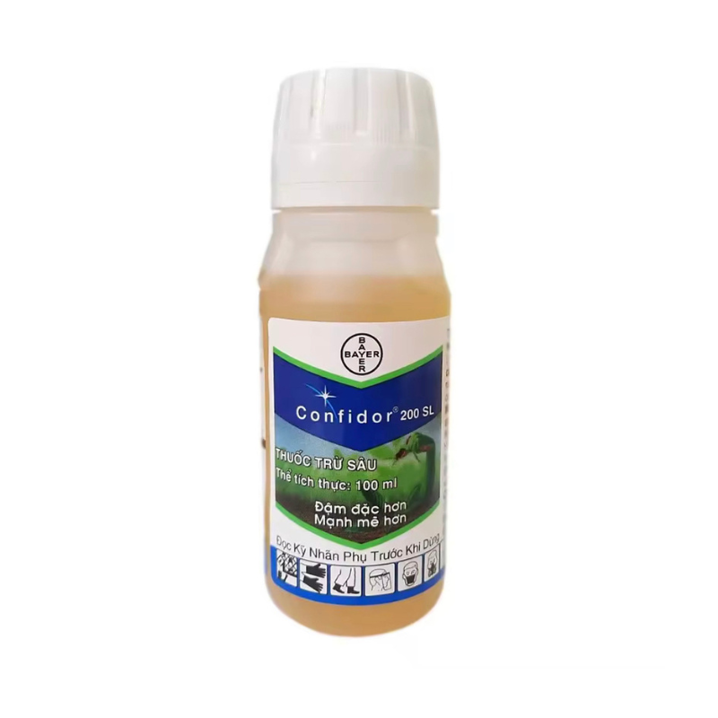 Thuốc trừ sâu Confidor 200SL - ĐẶC TRỊ các loại côn trùng chích hút ( Bọ trĩ , Rệp sáp, Rầy...)