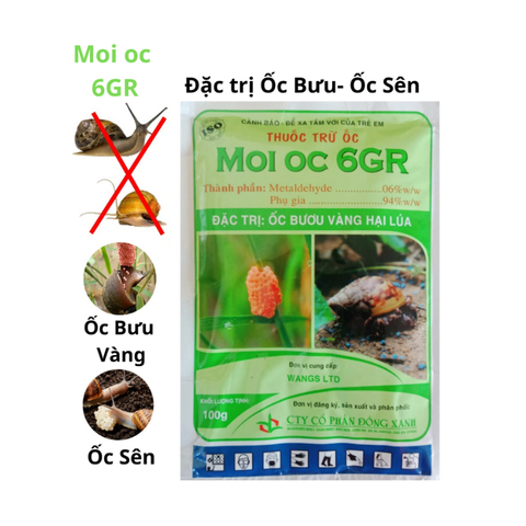  Bả Trừ Ốc Sên MOI OC 6GR 