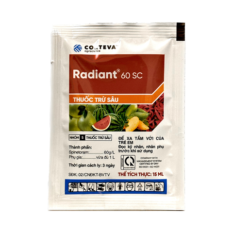  Thuốc Trừ Sâu Radiant 60 SC 