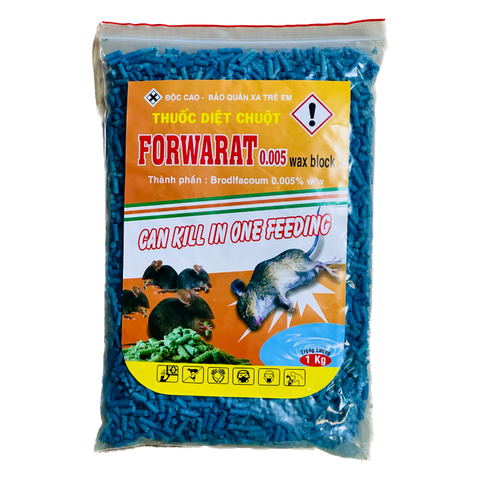 Thuốc diệt chuột KILLRAT, FORWARAT Xá gói 1Kg 