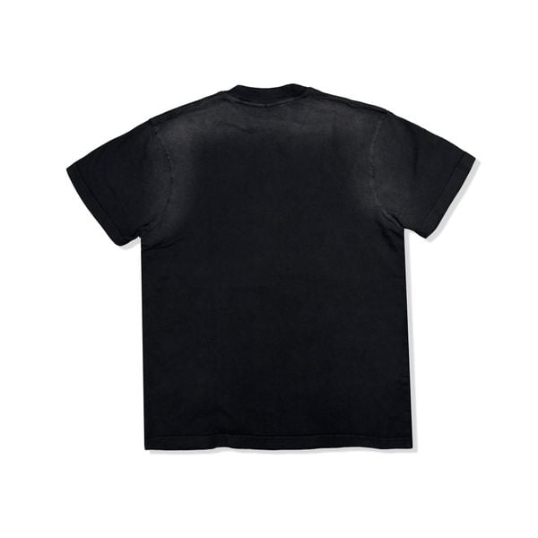  BLVCK Logo Faded dyed T-shirt 