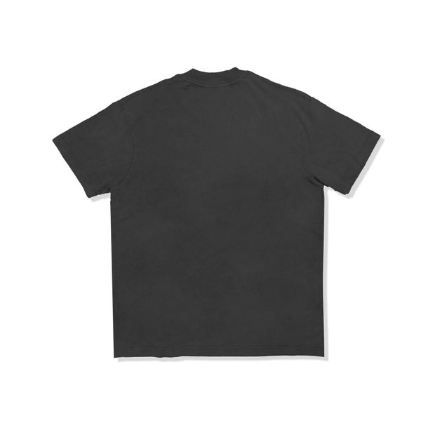  BLVCK Logo grey dyed T-shirt 
