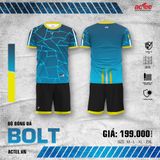  Bộ Quần áo Bóng đá Actee Bolt - Màu Xanh 