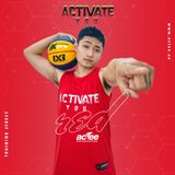  Áo tập luyện Actee Activate You - Màu Đỏ 