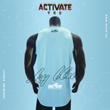  Áo tập luyện Actee Activate You - Màu Xanh da trời 