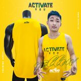  Áo tập luyện Actee Activate You - Màu Vàng 