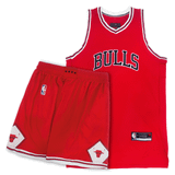  Quần áo Bóng rổ Delo NBA Bulls Đỏ 