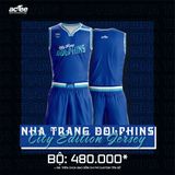  Bộ thi đấu bóng rổ Nha Trang Dolphins City Edition 2021 