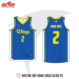  Áo thi đấu bóng rổ Ho Chi Minh City Wings VBA 2021 