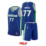  Quần áo Bóng rổ Delo NBA Luka Doncic phiên bản City 2022/23 