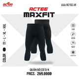  Quần bó cơ Thể thao Actee MaxFit 3/4 