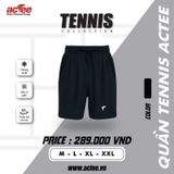  Quần ngắn Tennis Actee 