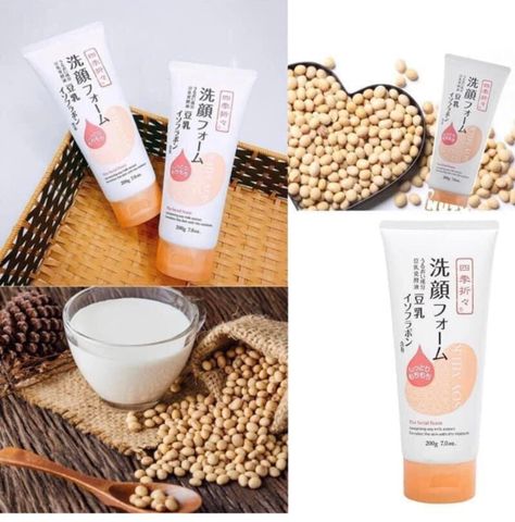  Sữa rửa mặt đậu nành dưỡng ẩm Soy Milk Facial Foam 