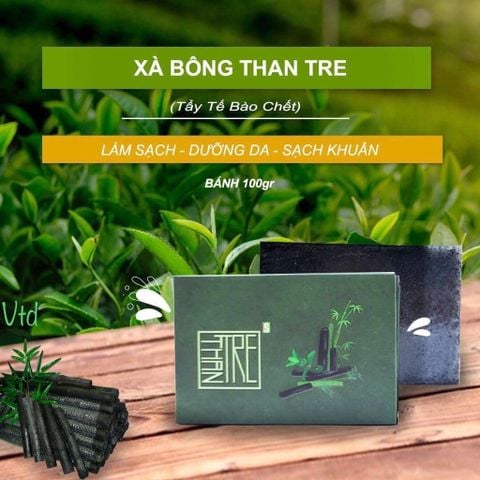  Xà Bông Thảo Mộc Than Tre 