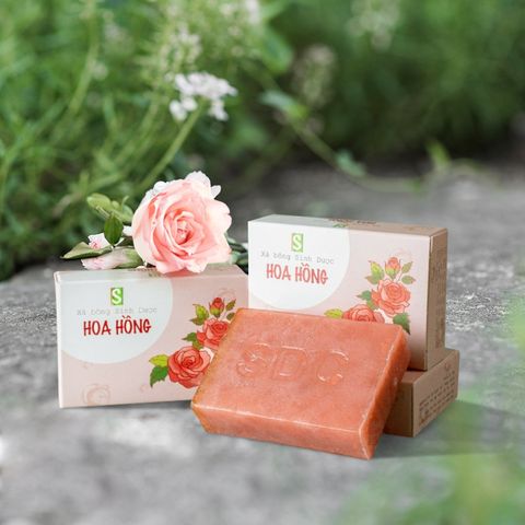  Xà Bông Thảo Mộc - Hoa Hồng 