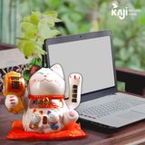  Tượng mèo thần tài tay vẫy (18*10*16cm) 