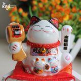 Tượng mèo thần tài tay vẫy (18*10*16cm) 