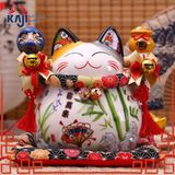  Tượng mèo thần tài Sakura 