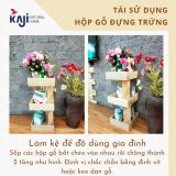 Hộp gỗ vuông 25x25 