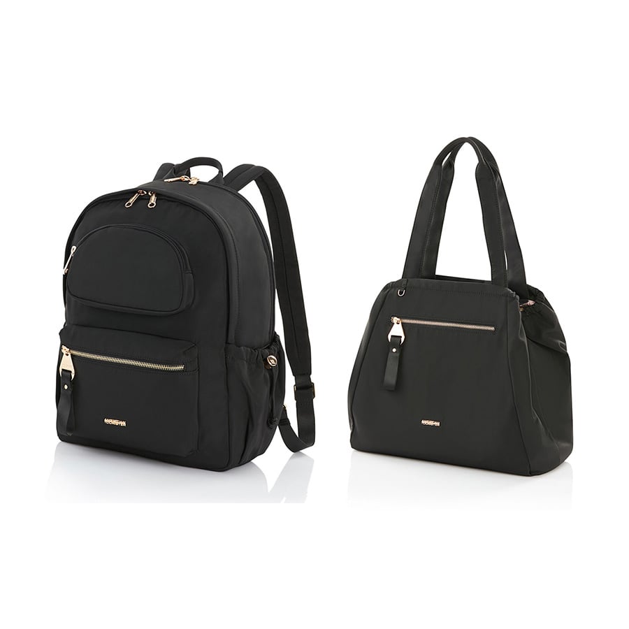 Set A2: Balo laptop 14in Alizee Day + Túi tote Alizee Day size S