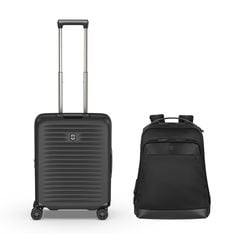  Set G4: Vali Airox Advanced size cabin 55cm + Balo laptop 15.6in Alox Nero 
