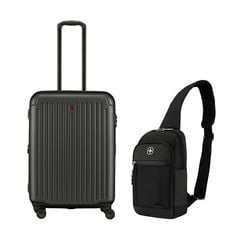  Set G2: Vali kéo Flyn size trung 66cm + Túi đeo chéo Reload 